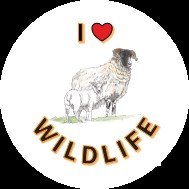 A Ride For Life I love Wildlife sticker