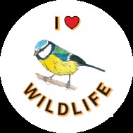 A Ride For Life I love Wildlife sticker