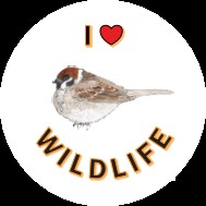 A Ride For Life I love Wildlife sticker